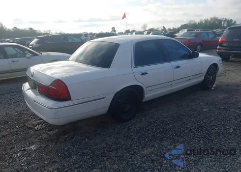 2001 Mercury Grand Marquis Gs z USA, uszkodzony, nr VIN 2MEFM74W91X626038